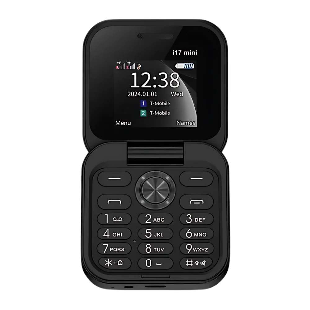 Folding Cell Phone Dual Nano SIM All Day Battery