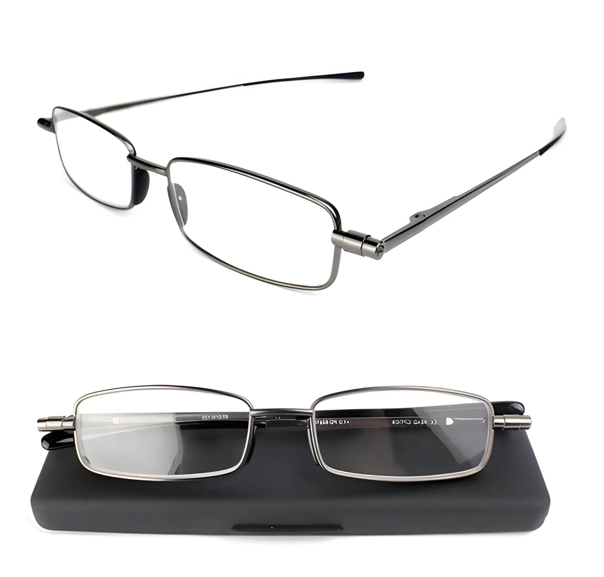 Folding Reading Glasses Stainless Steel 90 Degree Spring Hinge