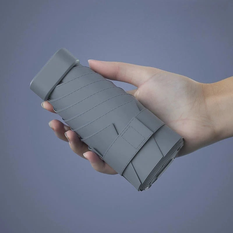 Folding Umbrella Compact Wind-Resistant Water-Repellent Canopy