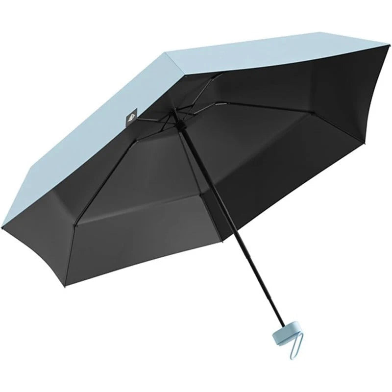 Folding Umbrella Compact Wind-Resistant Water-Repellent Canopy