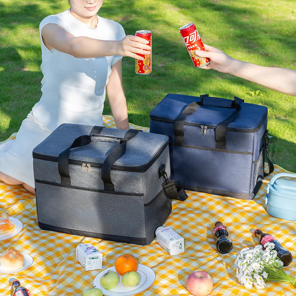 Food Carrier Insulated Hot & Cold Adjustable Shoulder Strap