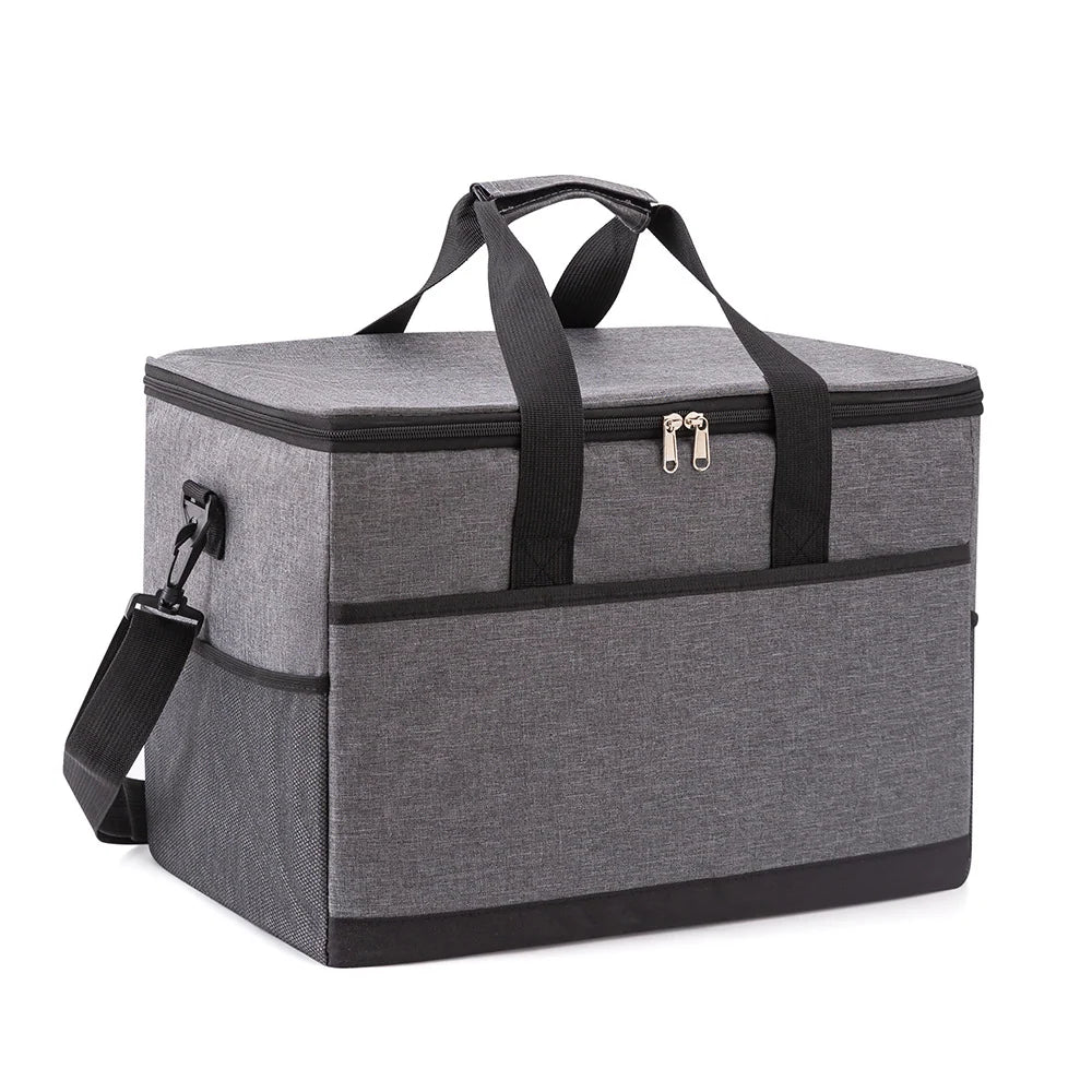 Food Carrier Insulated Hot & Cold Adjustable Shoulder Strap