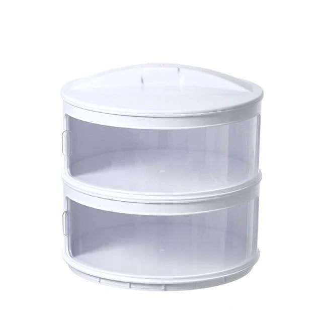 Food Cover Transparent Stackable Sliding Doors