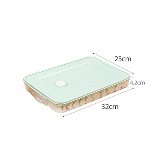 Food Storage Container Stackable Leak-Proof Transparent