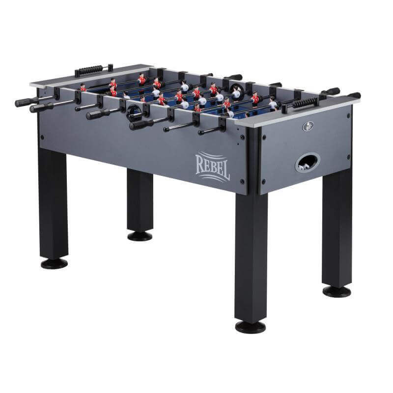 Foosball Table Quick-Snap Rods Solid Wood Walls