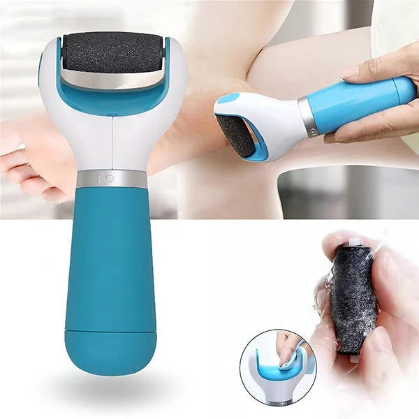 Foot File Rechargeable Rotating Abrasive Head