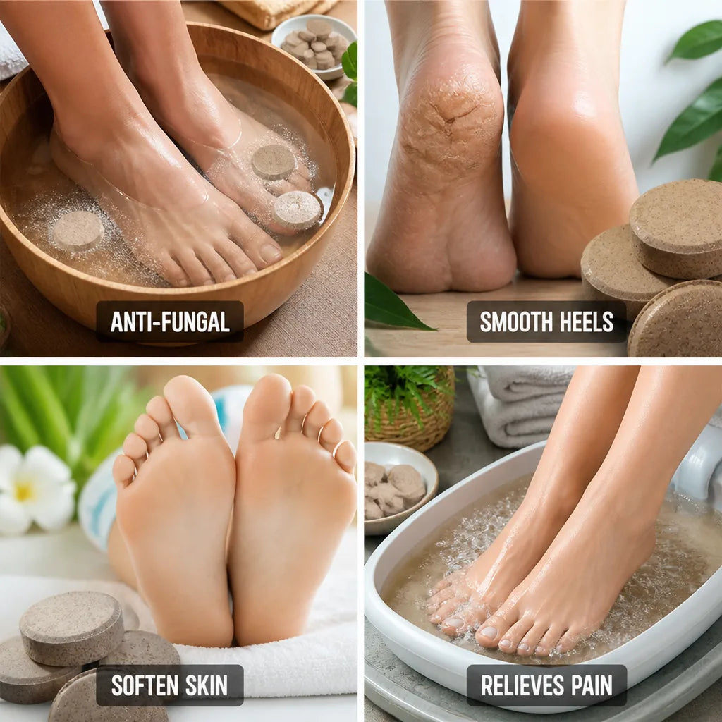 Foot Soak Tablets Herbal Anti-Fungal & Antibacterial