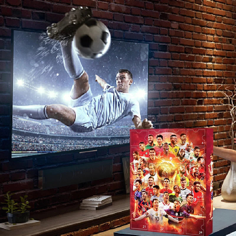 Football Advent Calendar 24 Miniature Figures