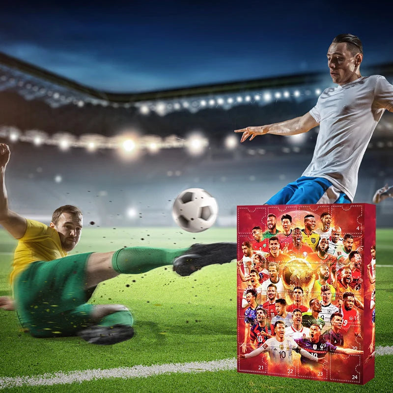 Football Advent Calendar 24 Miniature Figures
