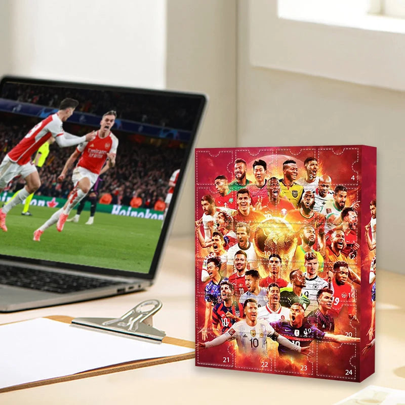 Football Advent Calendar 24 Miniature Figures