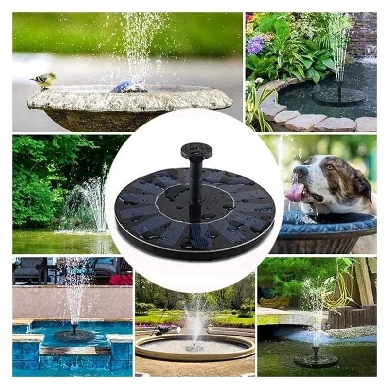Fountain Pump Solar-Powered Floating Design
