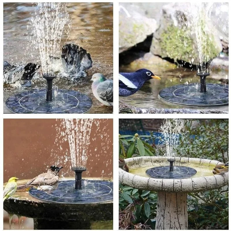 Fountain Pump Solar-Powered Floating Design