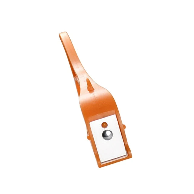 Fruit Peeler Stainless Steel Blade Finger-Clasp Grip BPA-Free