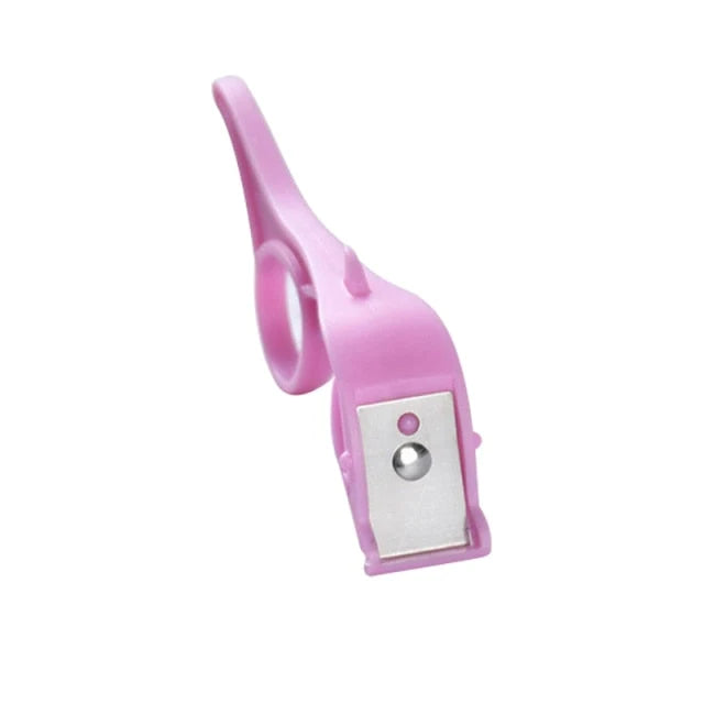 Fruit Peeler Stainless Steel Blade Finger-Clasp Grip BPA-Free