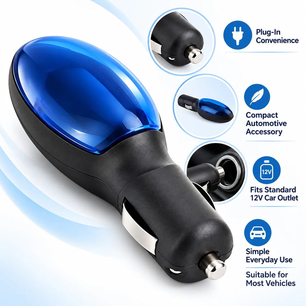 Fuel Saver Device Plug-In Car Power Outlet