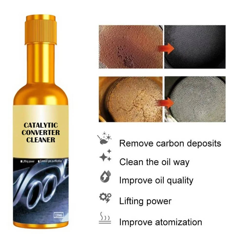 Fuel System Cleaner Catalytic Converter Restorer Gasoline Engines