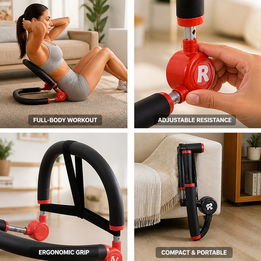 Full-Body Adjustable Resistance Abdominal Trainer