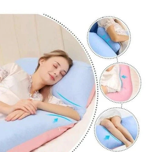 Full Body Pillow Shredded Memory Foam Adjustable Fill
