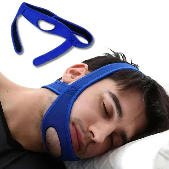 Full Head Chin Strap Adjustable Lightweight Nighttime Jaw Support