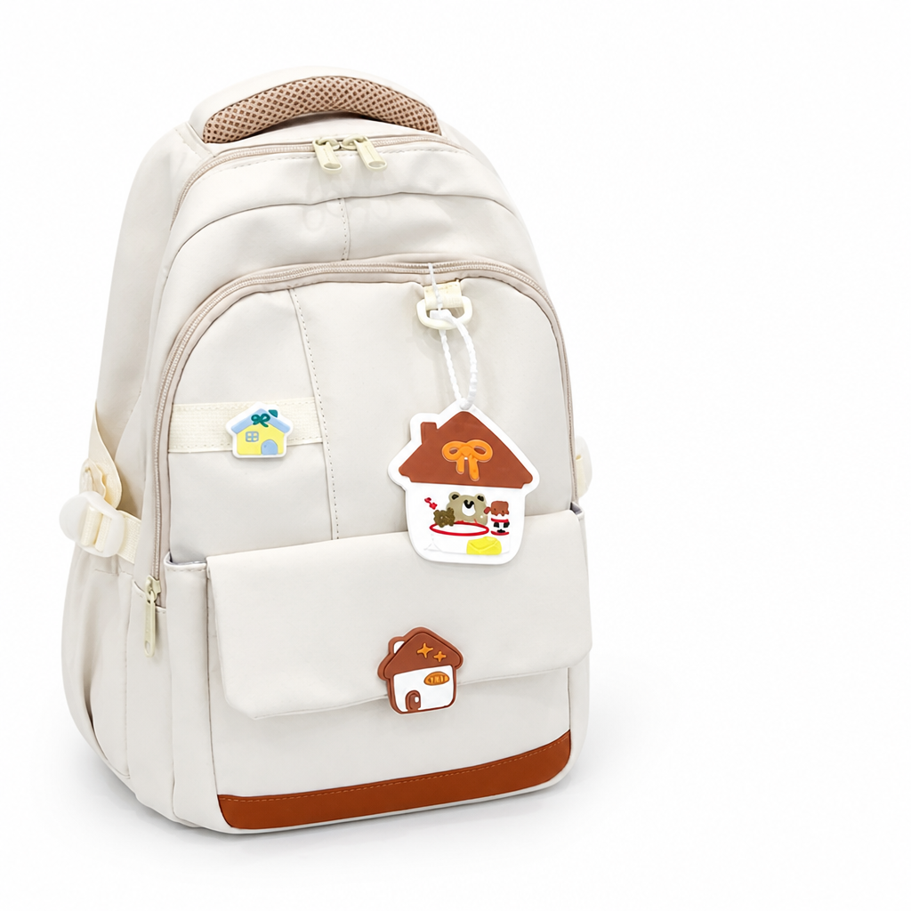 Fun Cartoon Padded Multi-Compartment Kids Backpack