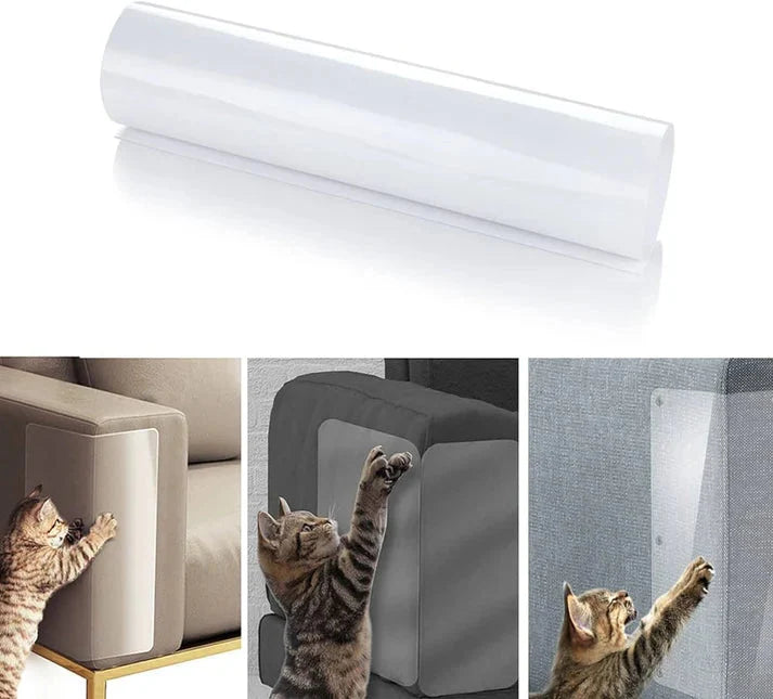 Furniture Protector Sheet Clear Self-Adhesive Trim-To-Fit