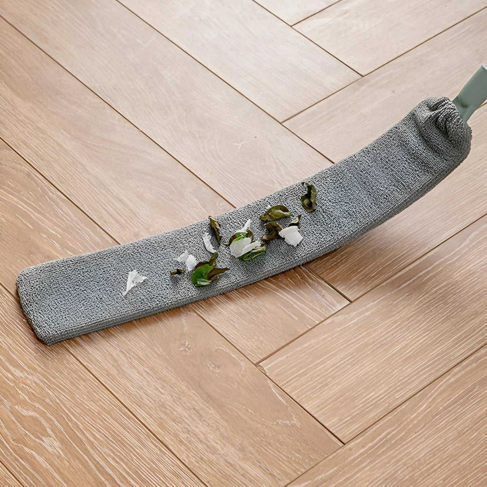 Gap Cleaning Mop Flat Retractable Head Washable Microfiber
