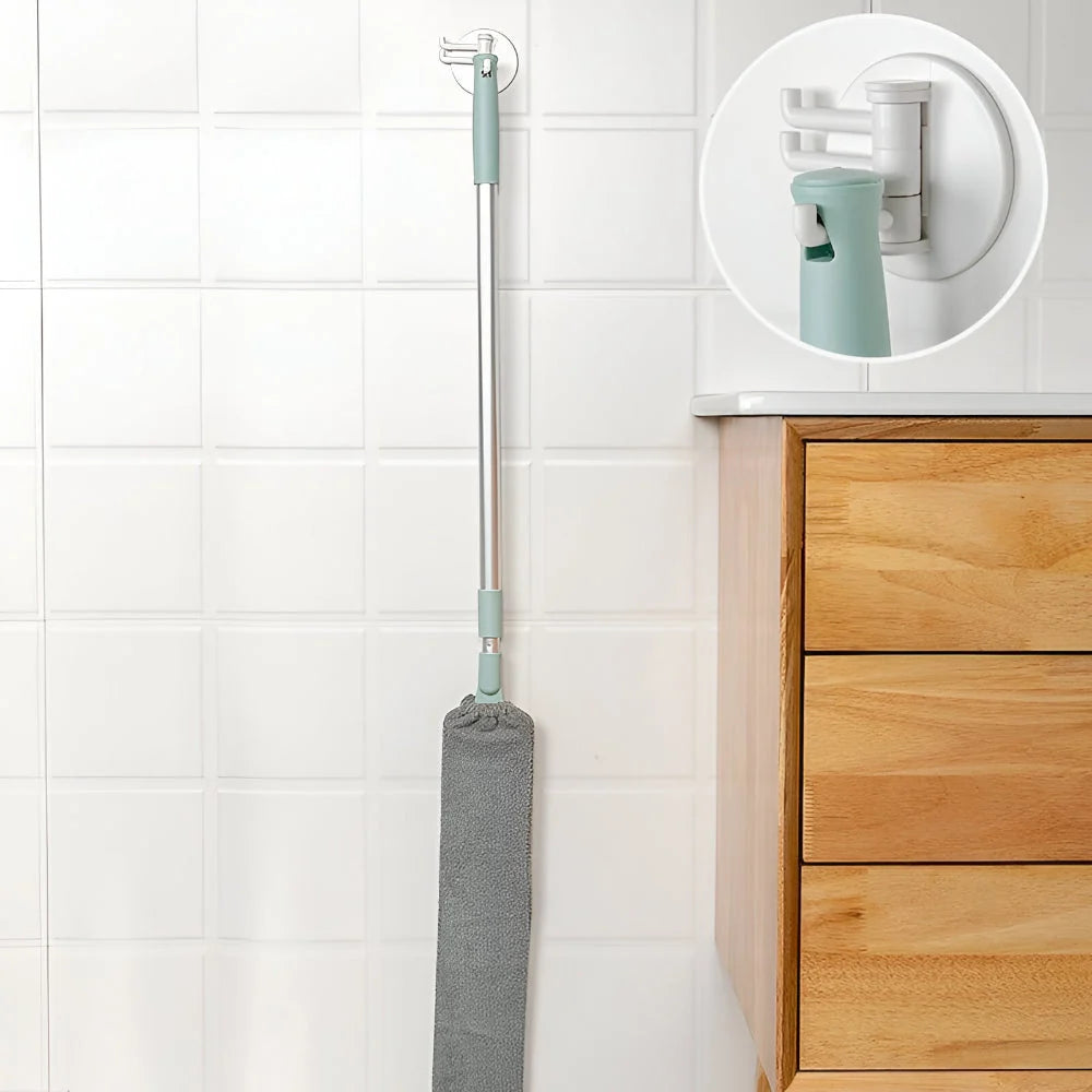 Gap Cleaning Mop Flat Retractable Head Washable Microfiber