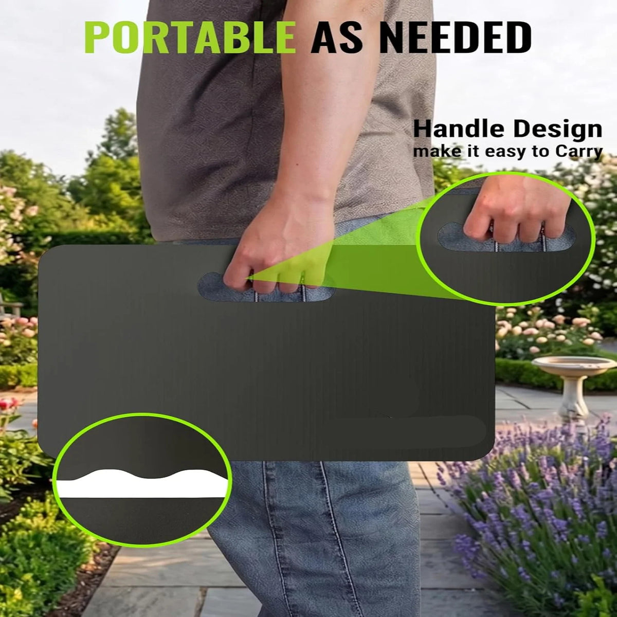 Garden Knee Pads Thick Foam & Adjustable Straps