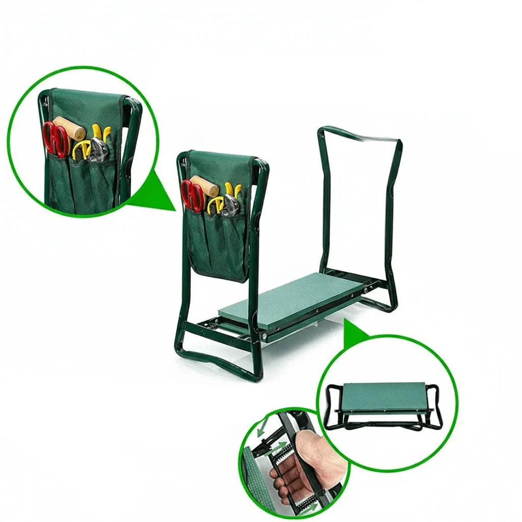 Garden Kneeling Pad & Seat Double-Layer Non-Slip Water-Repellent Surface