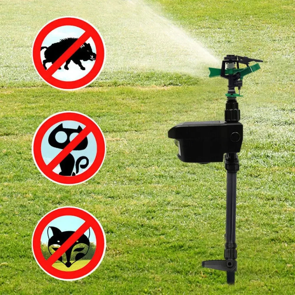 Garden Sprinkler Motion-Activated Animal Deterrent Water Spray