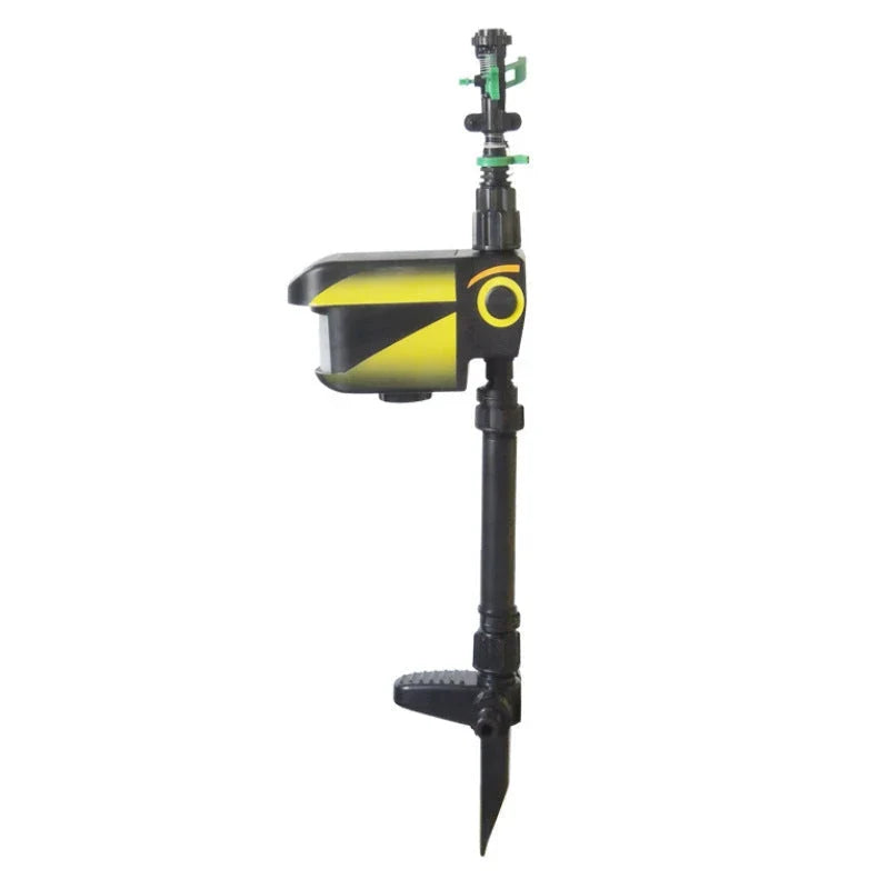 Garden Sprinkler Motion-Activated Solar-Powered 300° Rotation