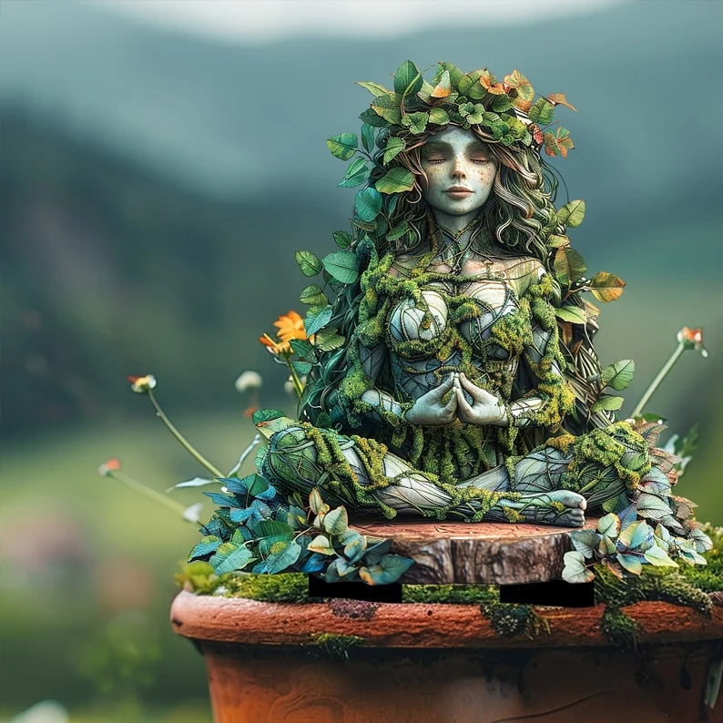 Garden Stake Acrylic Fairy-Tale Weather-Resistant Decor