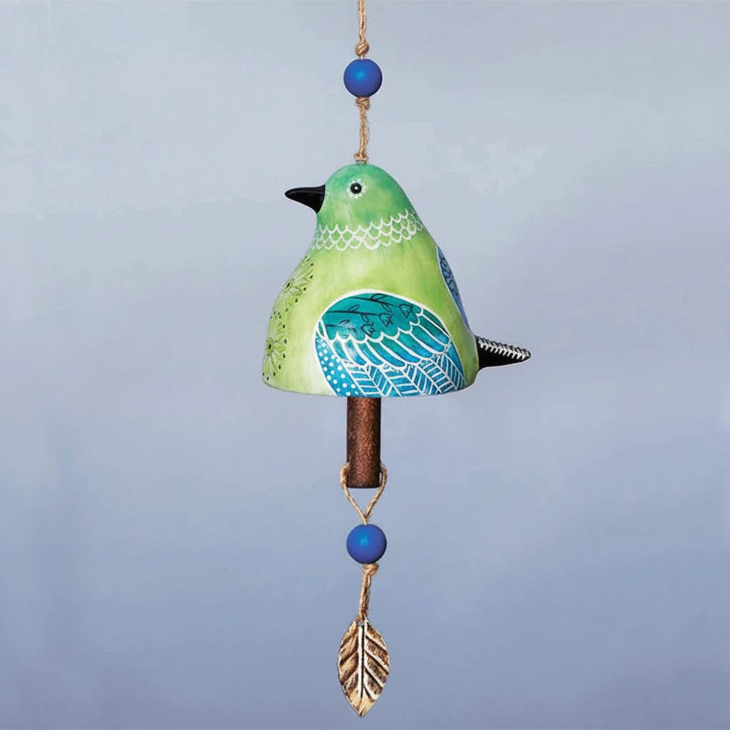 Garden Wind Chime Tuned Metal Tubes & Weather-Resistant Finish