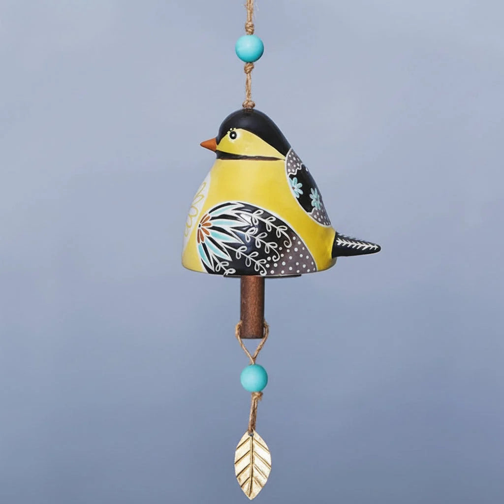 Garden Wind Chime Tuned Metal Tubes & Weather-Resistant Finish
