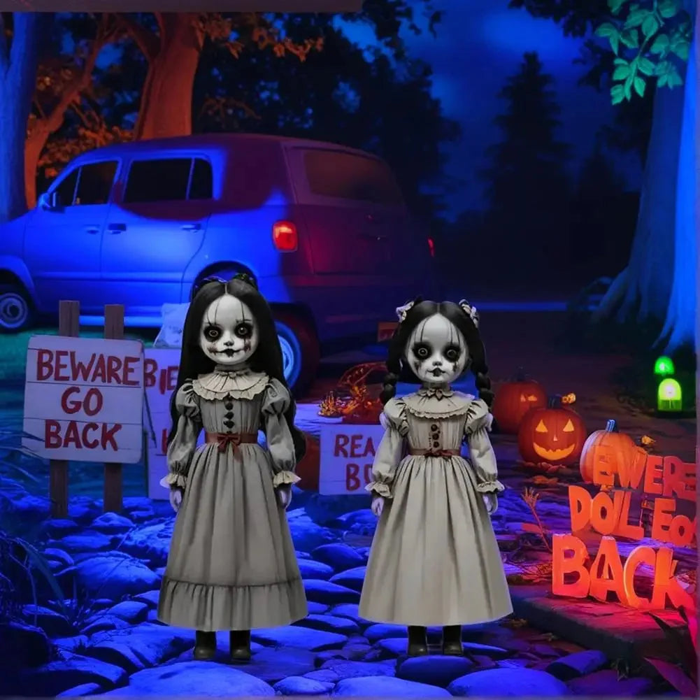 Ghost Figures 23.6 Inch Ground Stake Set of 2