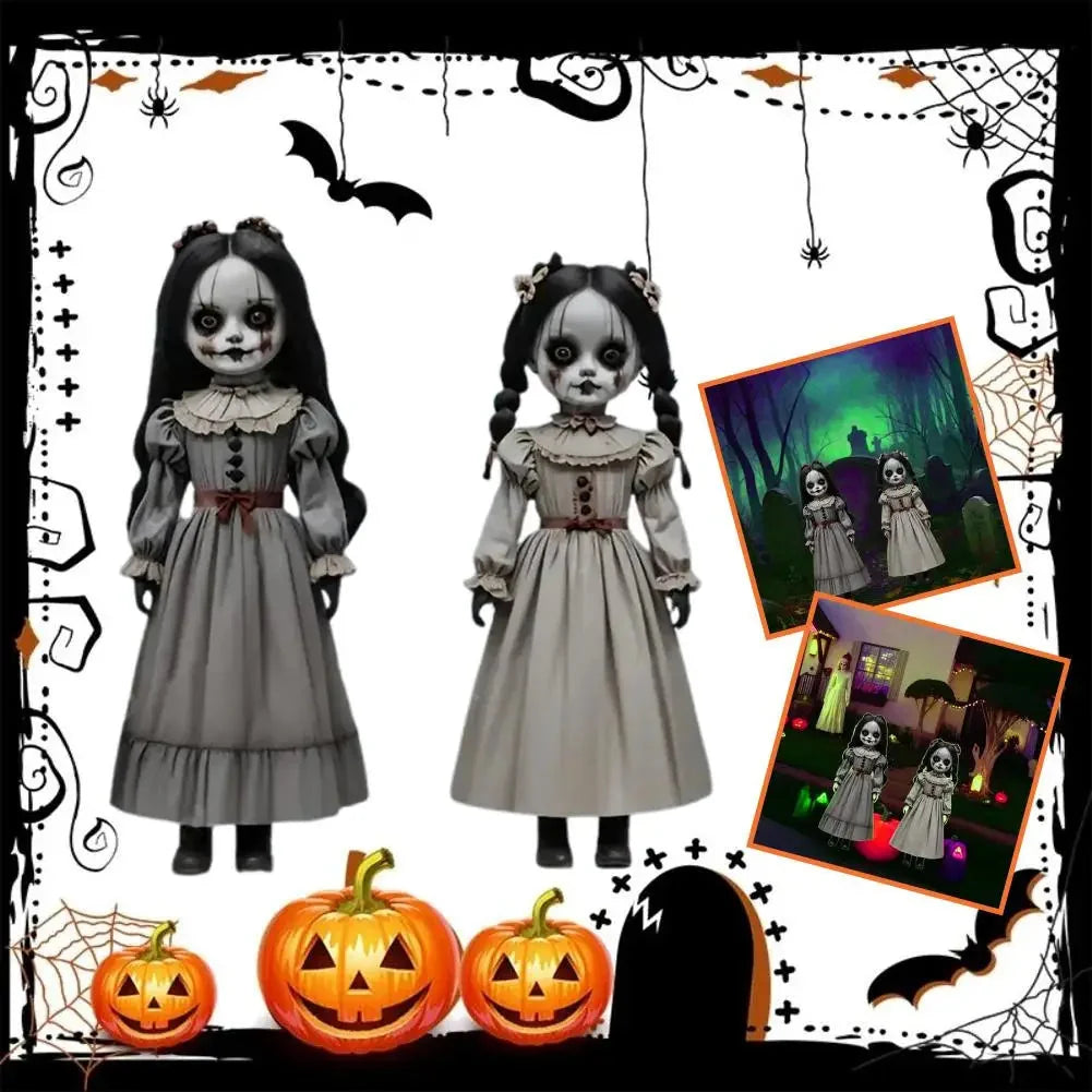 Ghost Figures 23.6 Inch Ground Stake Set of 2
