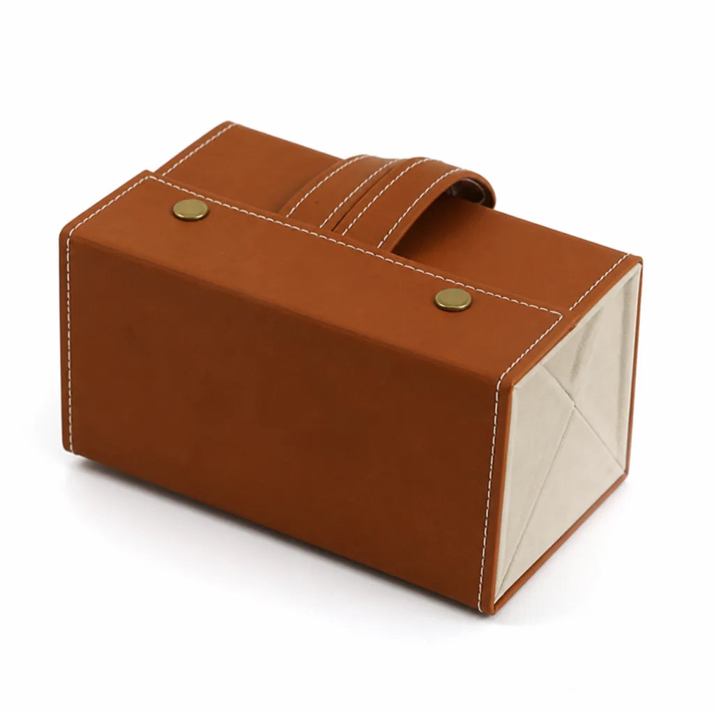 Glasses Organizer Foldable PU Leather Six Slots