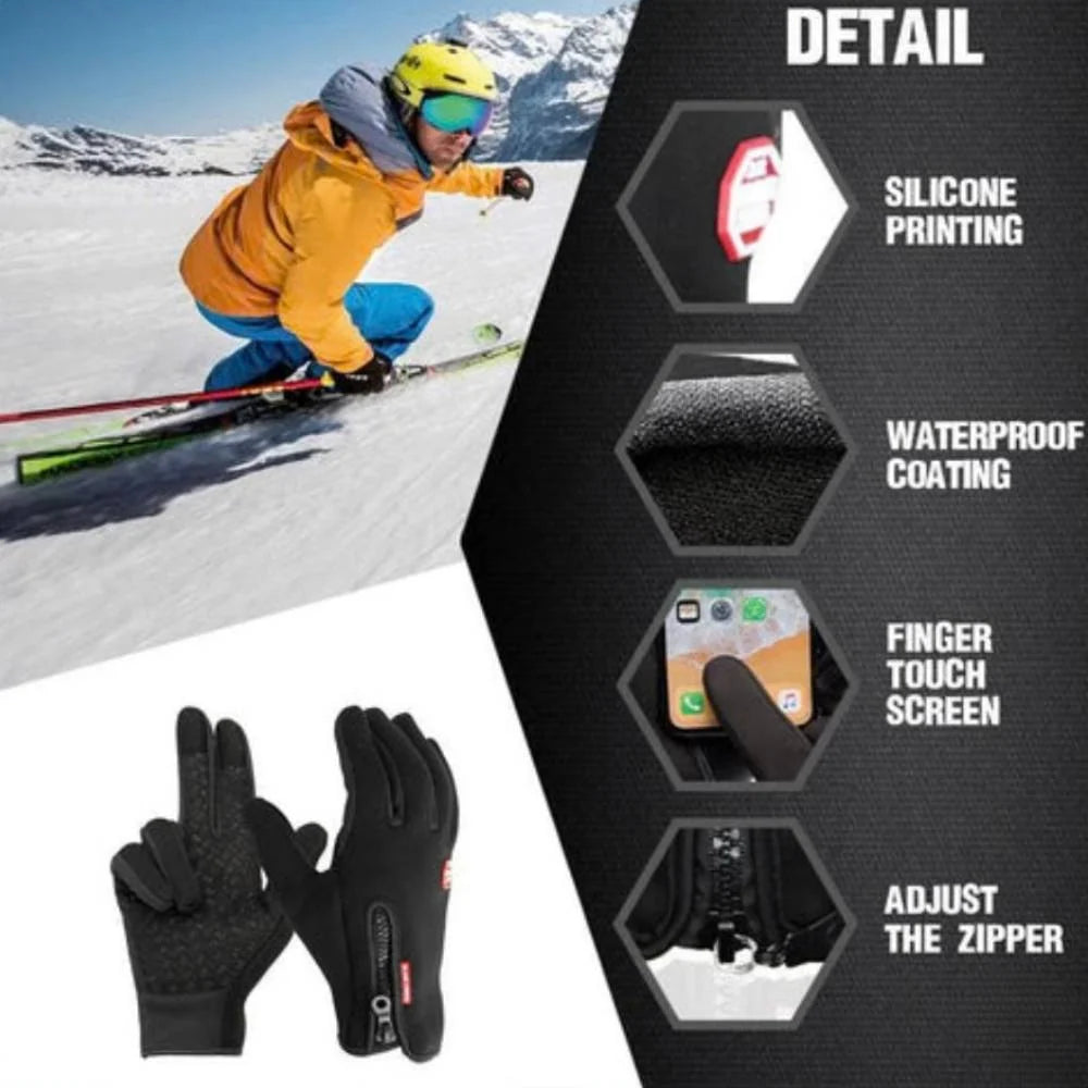 Gloves Insulated Touchscreen & Textured Palm
