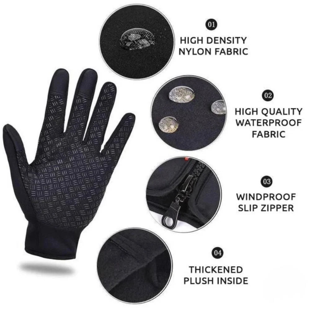 Gloves Insulated Touchscreen & Textured Palm