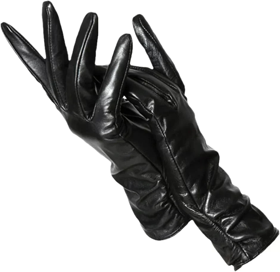 Gloves Sheepskin Leather Wool Lined