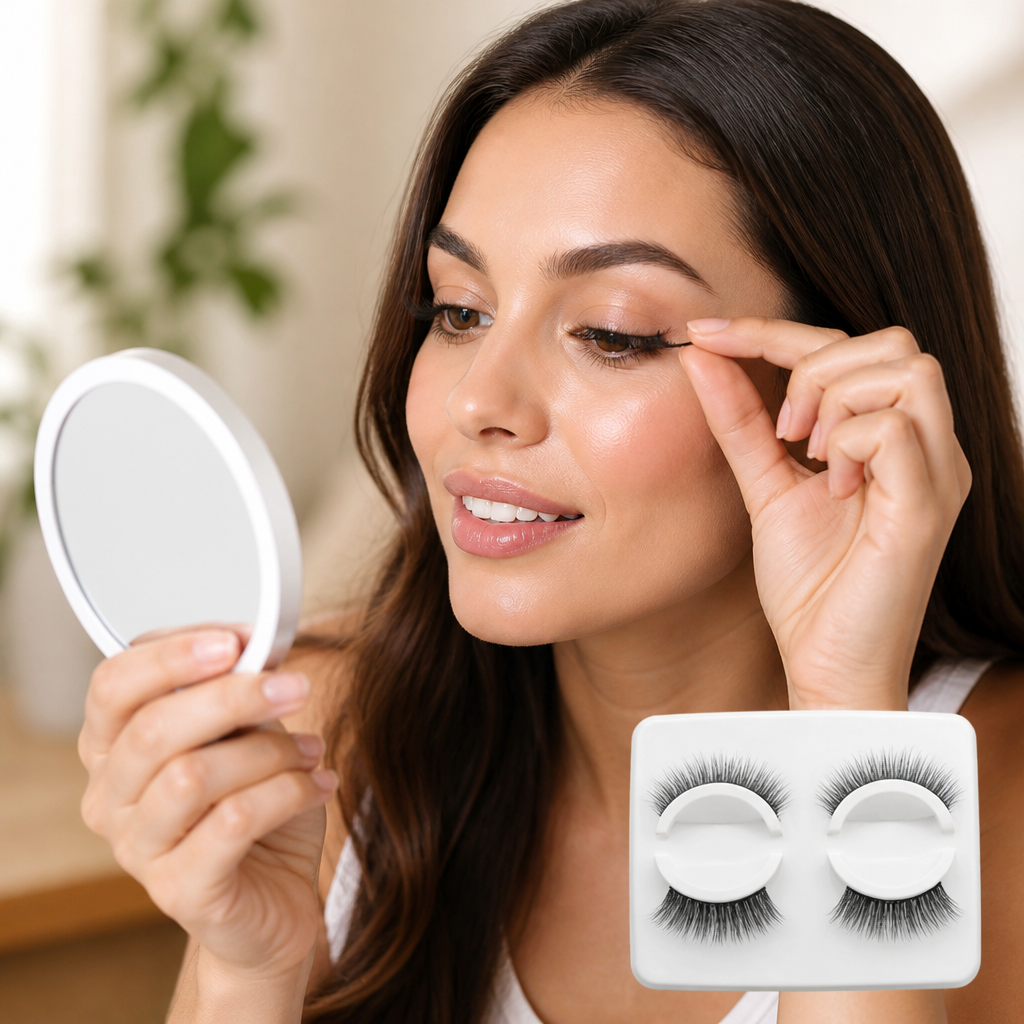 Glue-Free & Reusable Magnetic False Eyelashes