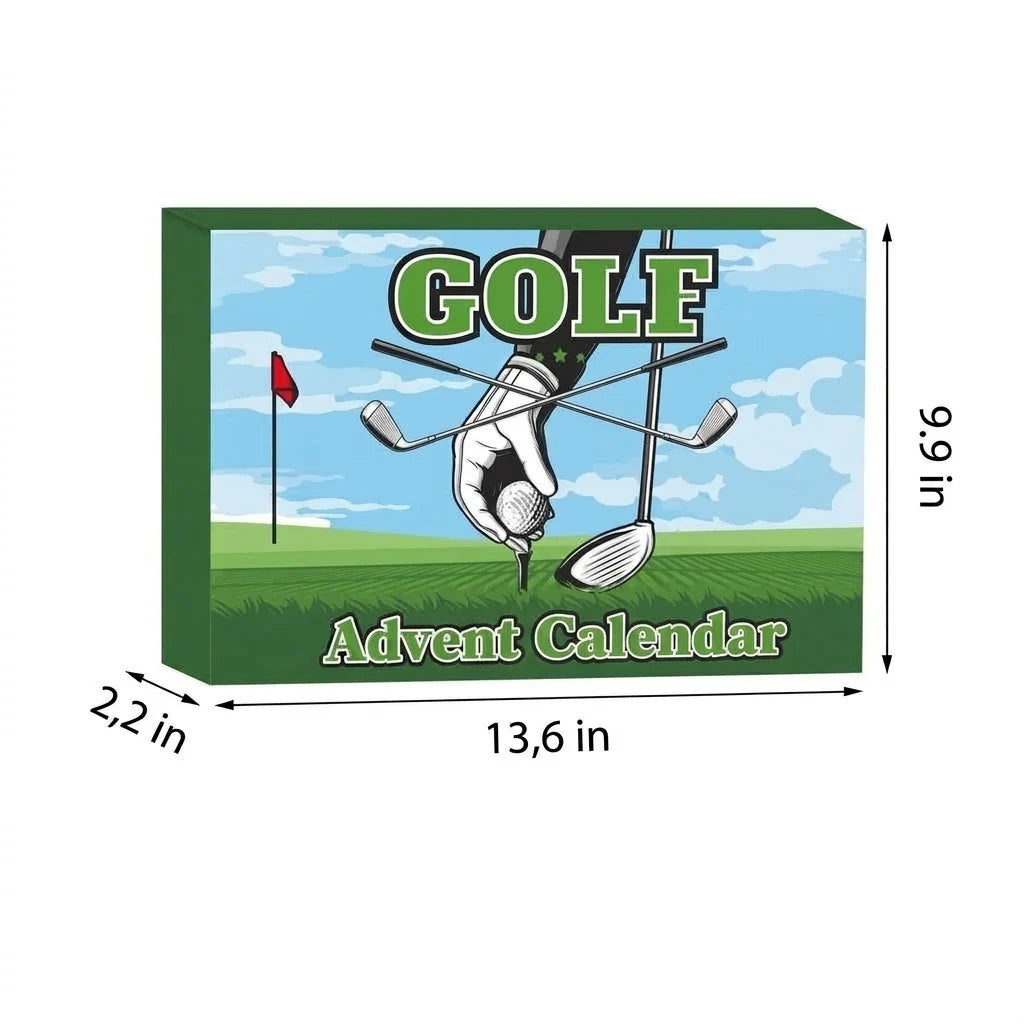 Golf Advent Calendar 24-Piece Accessory Set