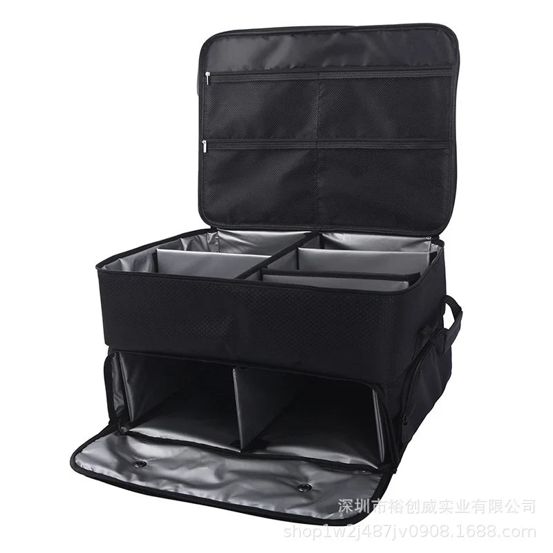 Golf Organizer Collapsible Weather-Resistant Fabric & Mesh Pockets