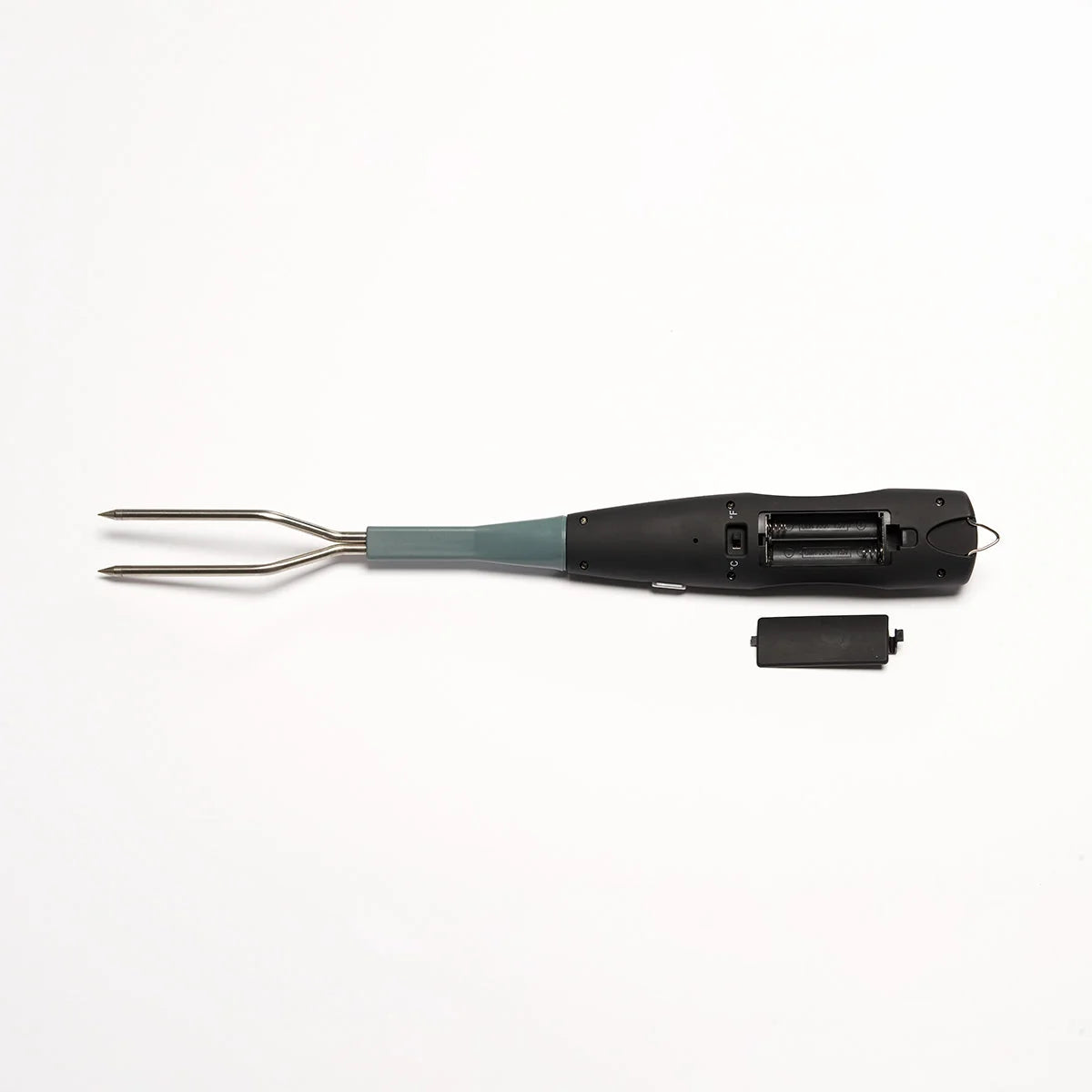 Grill Thermometer Fork Integrated Probe & Angled Digital Display