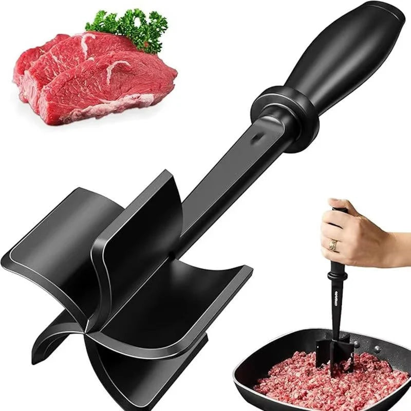 Ground Meat Chopper Five-Blade Heat-Resistant Nylon Head