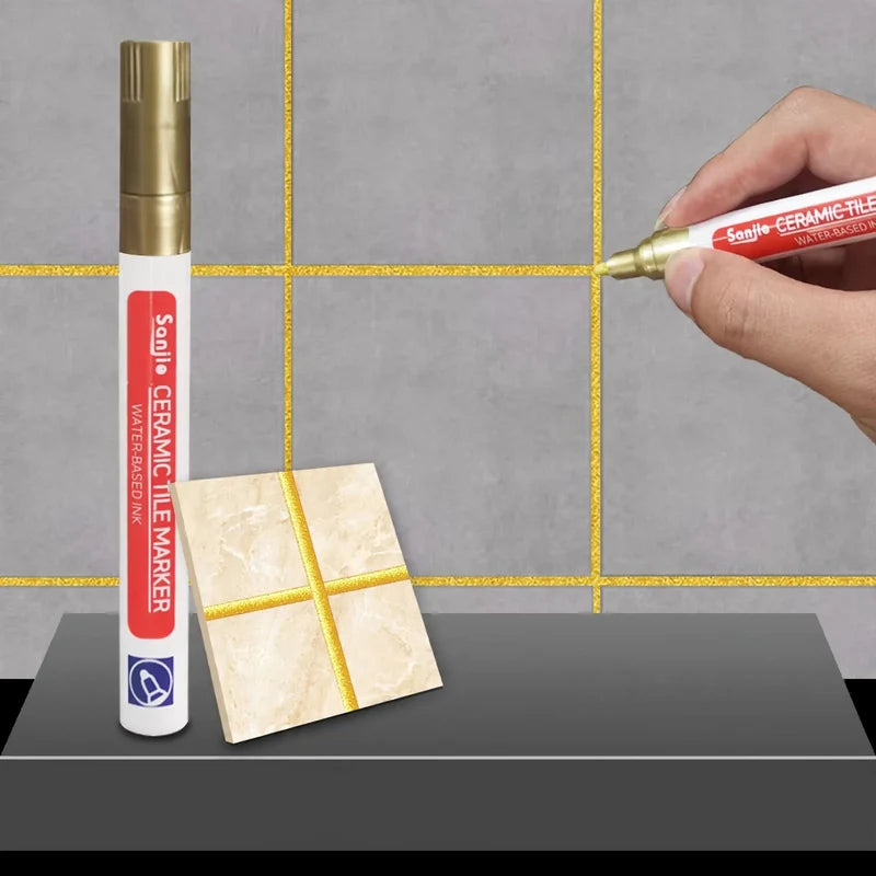 Grout Pen Waterproof Quick-Drying Ink Formula