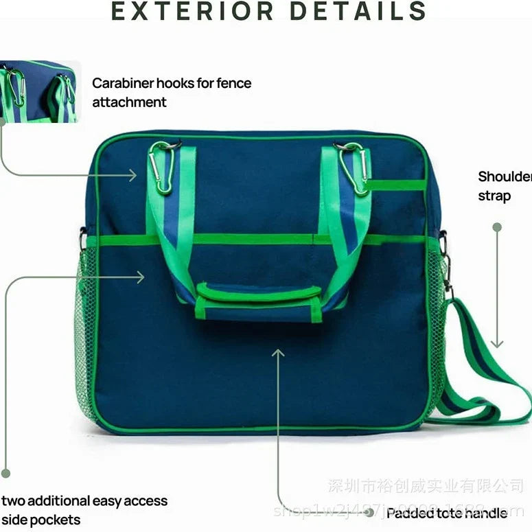 Gym Bag Convertible Tote-To-Crossbody Weather-Resistant Fabric