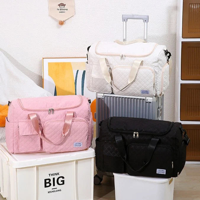 Gym Bag Tear-Resistant Multi-Pocket Shoe Compartment