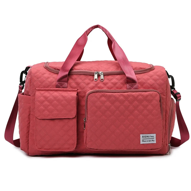 Gym Bag Tear-Resistant Multi-Pocket Shoe Compartment