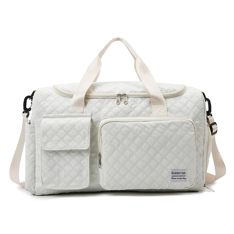 Gym Bag Tear-Resistant Multi-Pocket Shoe Compartment